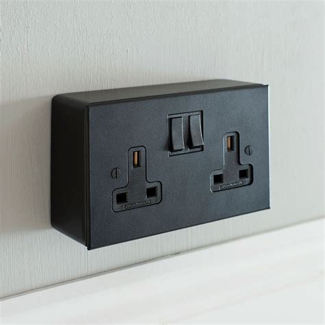 black electrical back boxes|electrical box for outlet.